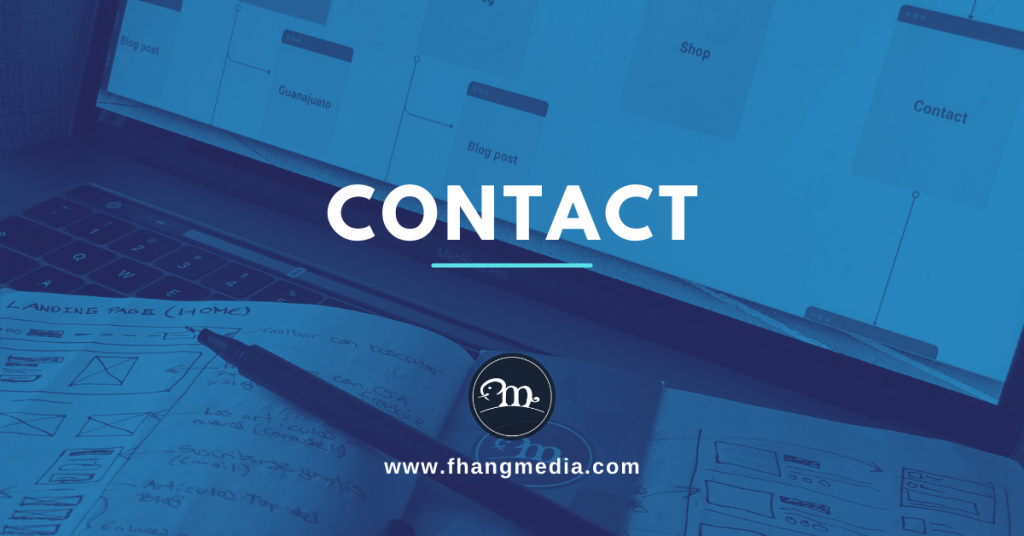 CONTACT FHANG MEDIA UX DESIGN AGENCY MARKETING